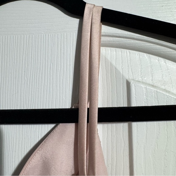 NWT Sorella Vita York Dress #8614 Full Length silk and satin Blush Size 12 - Picture 7 of 11